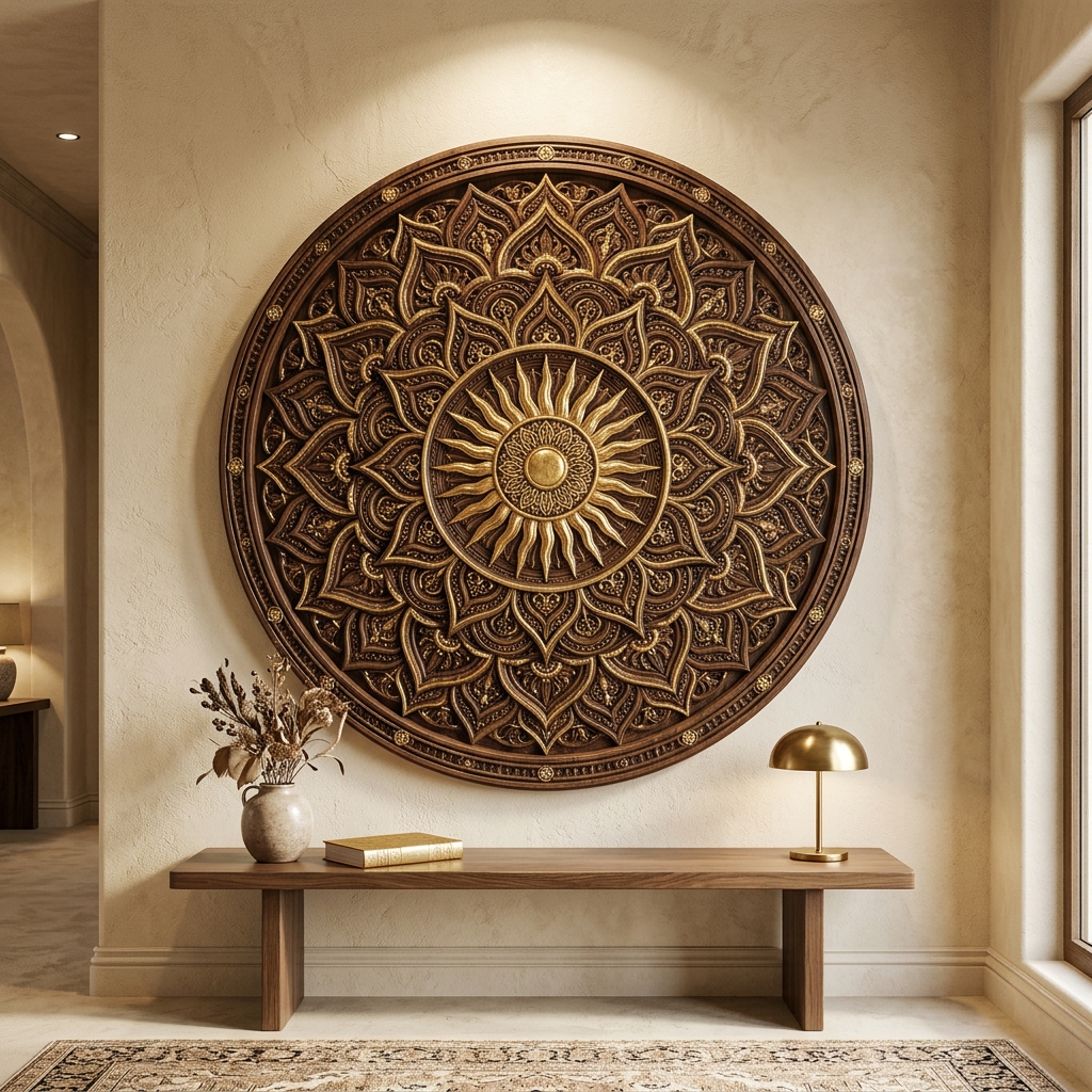 Sacred Mandala Sunburst